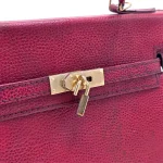کیف زنانه چرم مدل هرمس بزرگ (ترانه) - تصویر 6